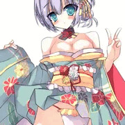 晴れ着シュネちゃん