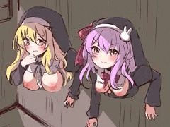【自作エロゲ】メメリスちゃんとティーナちゃんの壁尻シスター