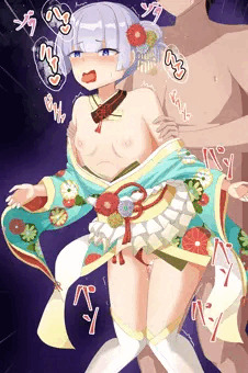 シュネーちゃんをバックで