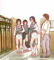 私立中学で、チャレンジ科があり、そこの女子たちは、校舎裏の特別棟へ登下校をしていたんだが、何故かこの時期衣替えの頃、生徒指導が良く女子を捕まえては「おい、この下着は駄目だな」『え、でも白って…』「お尻