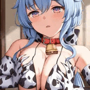 牛柄甘雨のパイズリ