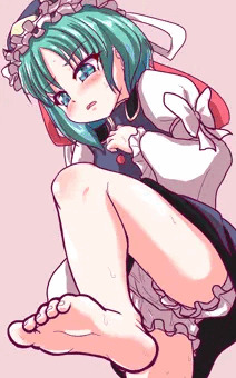 映姫様に足で踏んでもらう