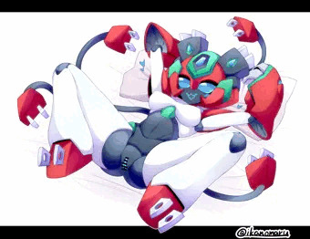 skebご依頼で描いたロボ娘さん！