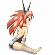 黒色バニー