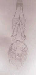 逆さ吊りのままおもらし