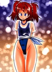 スク水ヒカリちゃん　カラー差分
