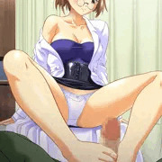らいむいろ戦奇譚の一乗寺須美の足コキ射
