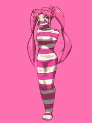 ウチのフェイちゃん縞々マミフィケーション