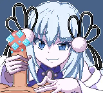 氷の魔妖－雪女 手コキ アニメVer.