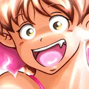 ５期猫娘　ピンクビキニ姿