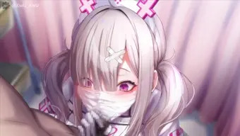 遠慮しないで射精してくださいねー