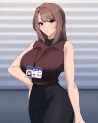 デカパイな同僚ちゃん