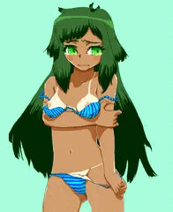 水着っ娘