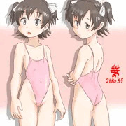 練習用レオタード姿のみりあちゃん