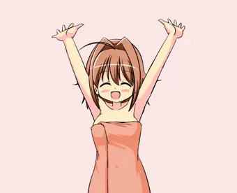 ばんざいバスタオル