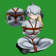 過去絵　放送当時に描いた動かないんじゃなくて動けないハシビロコウちゃん ＋後年描いたもっと動けなくなったハシビロコウちゃん