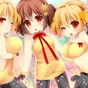 あけましておめでとう☆孫機三姉妹モコモコ♪