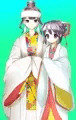 琉球の装束っぽい子たち