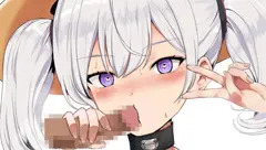 おさわりフェラ娘