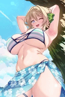 水着パース