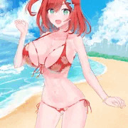 咲宮入華 [水着]