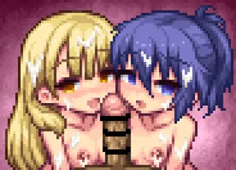 風紀を守る遥香千里Wフェラ