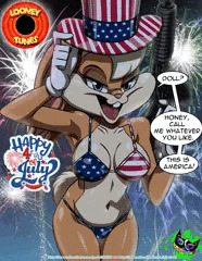 The Looney Tunes - Lola Bunny - 4th of July