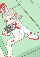 んー？げーむ、たのしいよ♥