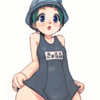 ヒトのフレンズの水辺での正装