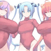通りすがりの例のヒートテック三姉妹