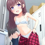 更衣室の妹ちゃん達