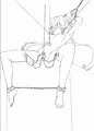 弁々ちゃん　線画