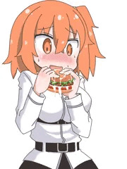特製ソースかけハンバーガー