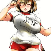 体力測定するミミちゃん