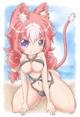 水着看板娘