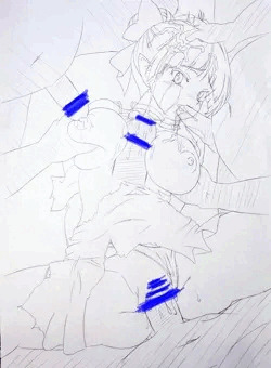 妖怪達に返り討ちにされる猫娘。