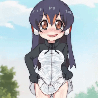 いっしょうけんめぇ…がんばります…