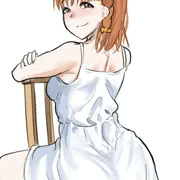 白いワンピース千歌ちゃん