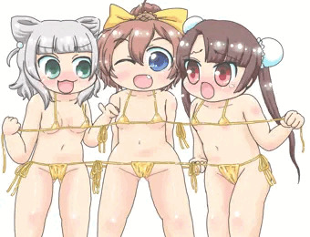 連結ゴールデンマイクロビキニ