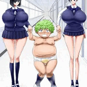 廊下でお漏らし