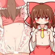 えっちな霊夢さん