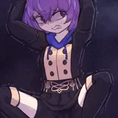Bernadetta Cowering
