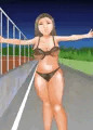 美人OL発展場ヤケクソ露出