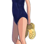 日焼け跡