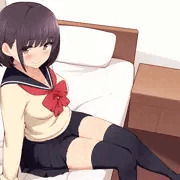 制服 ニーソ