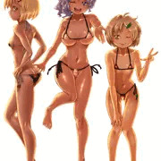 プリズムリバー三姉妹　水着とかふたなりとか