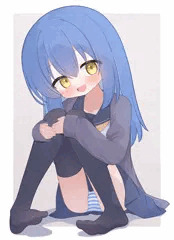 Skebで描いた三崎黒音ちゃんおぱんつ＆おもちゃ差分！