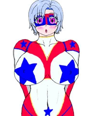 アメコミ風コスプレオリキャラ
