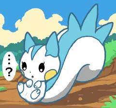 お股が気になるパチリスちゃん