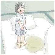 慣れない布団で
